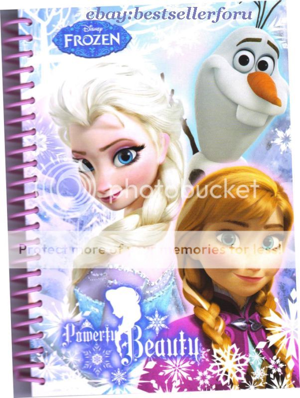 disney frozen elsa olaf spiral paper notebook journal rilakkuma christmas